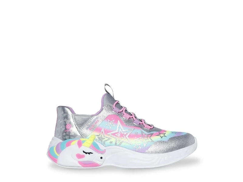 Hands Free Slip-Ins Unicorn Dreams Starry Lite Sneaker - Kids'