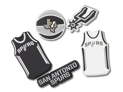 NBA San Antonio Spurs Jibbitz Set - 5 Pack