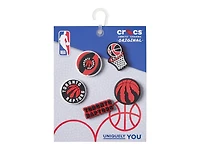 NBA Toronto Raptors Jibbitz Set - 5 Pack