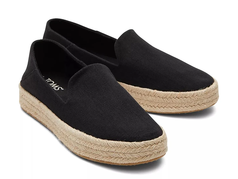 Carolina Platform Espadrille Slip-On