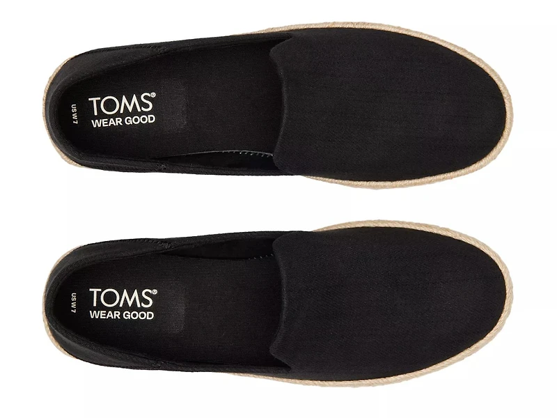 Carolina Platform Espadrille Slip-On