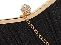 Glitter Pleated Satchel