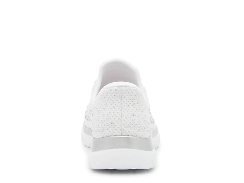 Hands Free Slip-Ins Summits Brilliant Shine Slip-On Sneaker