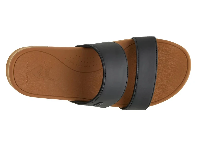 Banded Horizon Platform Sandal