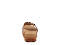 Banded Horizon Buckle Slide Sandal - Women's