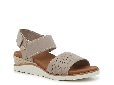 BOBS x Martha Stewart ArchFit Beach Kiss Wedge Sandal