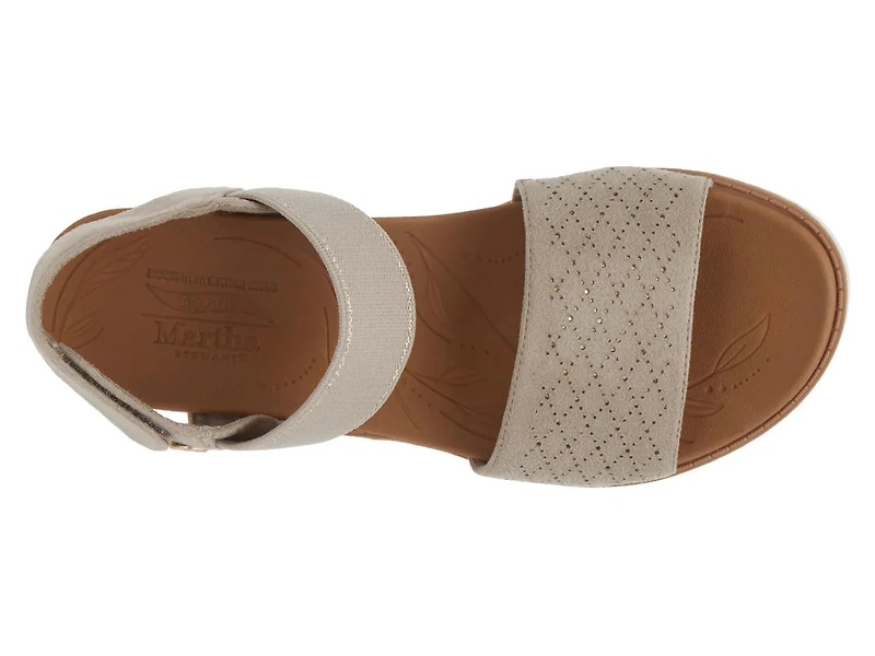 BOBS x Martha Stewart ArchFit Beach Kiss Wedge Sandal