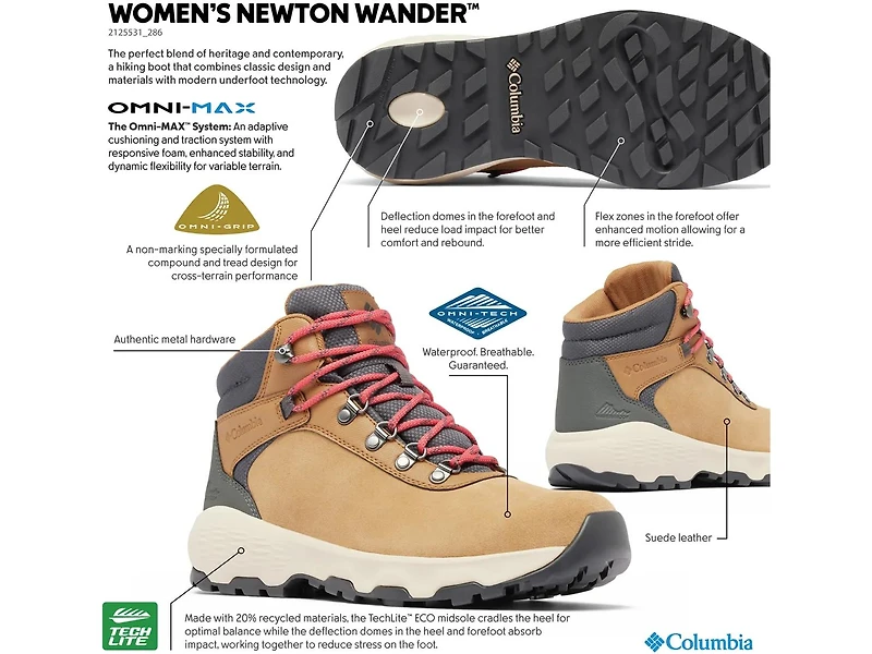 Newton Wanderer Waterproof Mid Hiking Boot - Women's