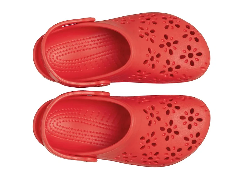 Classic Floral Cutout Clog