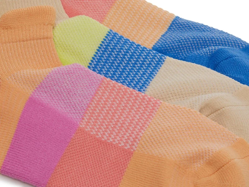 Cush Double Tab Women's No Show Socks - 3 Pack