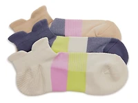 Cush double Tab Women's No Show Socks