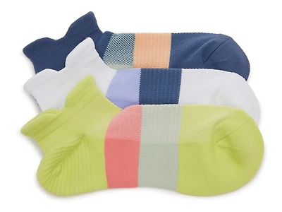 Cush Double Tab Women's No Show Socks