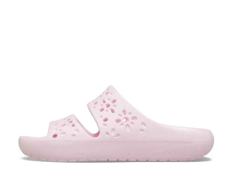 Classic Floral Slide Sandal