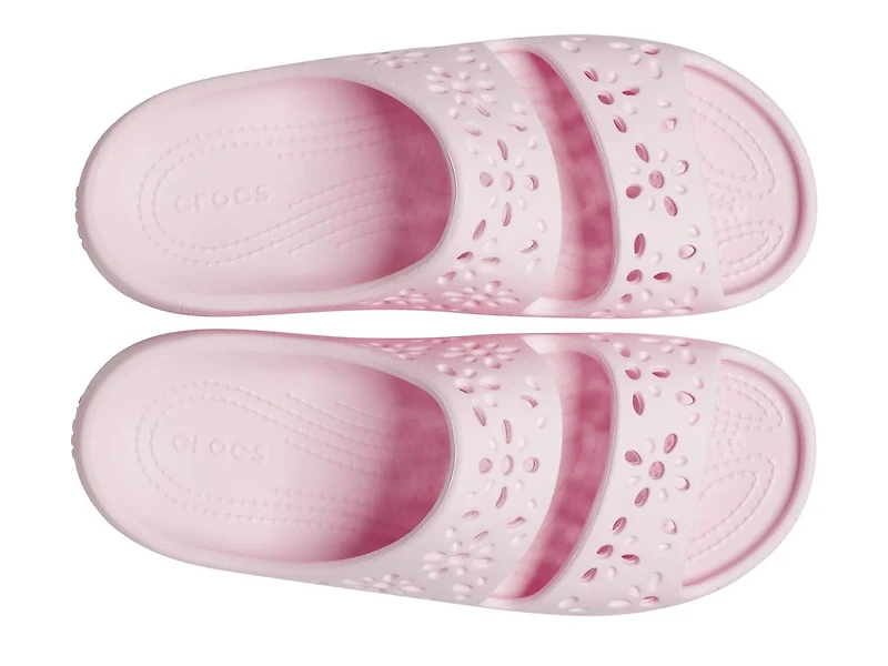 Classic Floral Slide Sandal