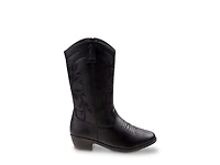 Zip Up Western Boot