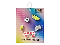 Soccer Team Jibbitz Set - 5 Pack