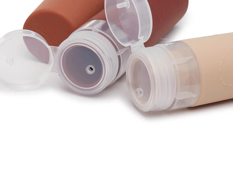 Silicone Travel Bottles - 4 Pack
