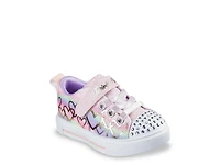 Twinkle Toes Sparks Ombre Love Sneaker - Kids'
