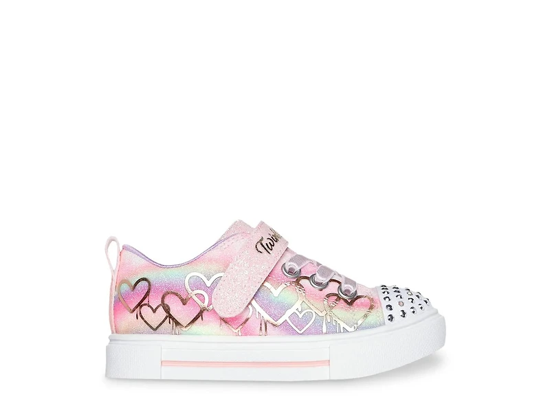 Twinkle Toes Sparks Ombre Love Sneaker - Kids'