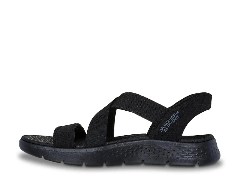 Hands Free Slip-ins: GO Walk Flex Glimmer Up Sandal