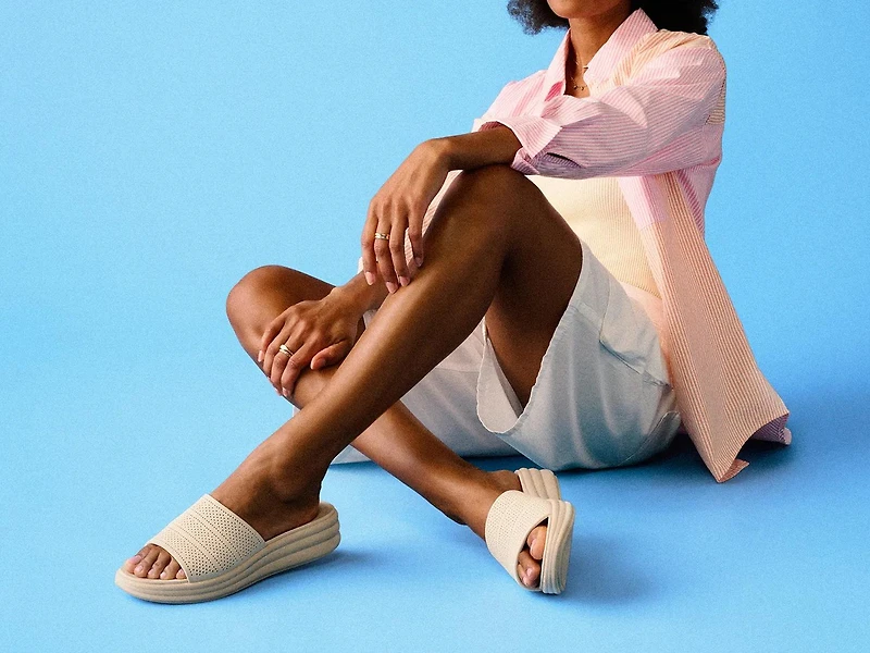 Drift Twist Wedge Sandal