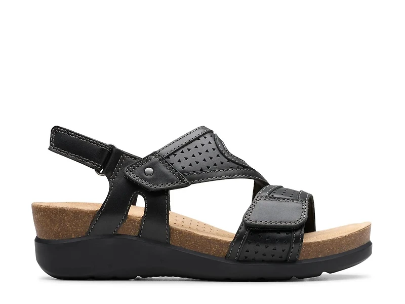 Calenne Carmen Wedge Sandal