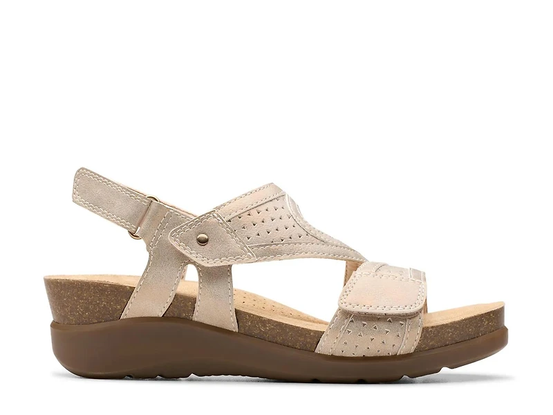 Calenne Carmen Wedge Sandal