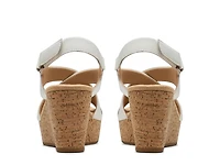 Rose Wedge Sandal