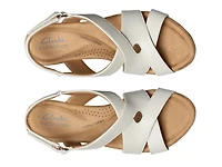 Rose Wedge Sandal