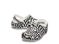 Classic Warped Checker Clog - Kids'