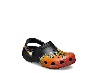 Classic Flames Clog - Kids'