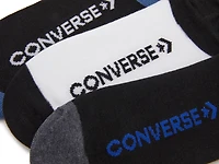 Flat Knit Women's No Show Socks - 3 Pack