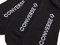 Chuck Women's No Show Socks - 3 Pack