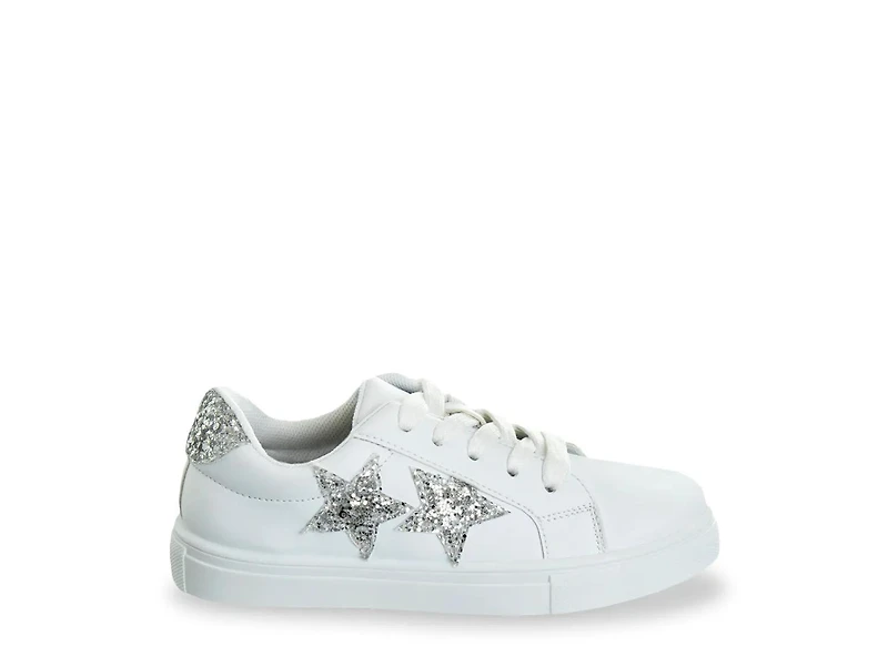 Lace Up Glitter Sneaker - Kids'