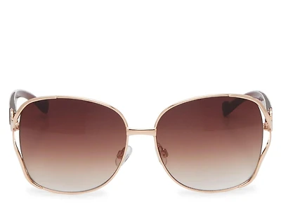 Vented Thin Oversized Sunglasses