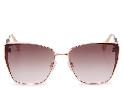 Cat-Eye Square Sunglasses