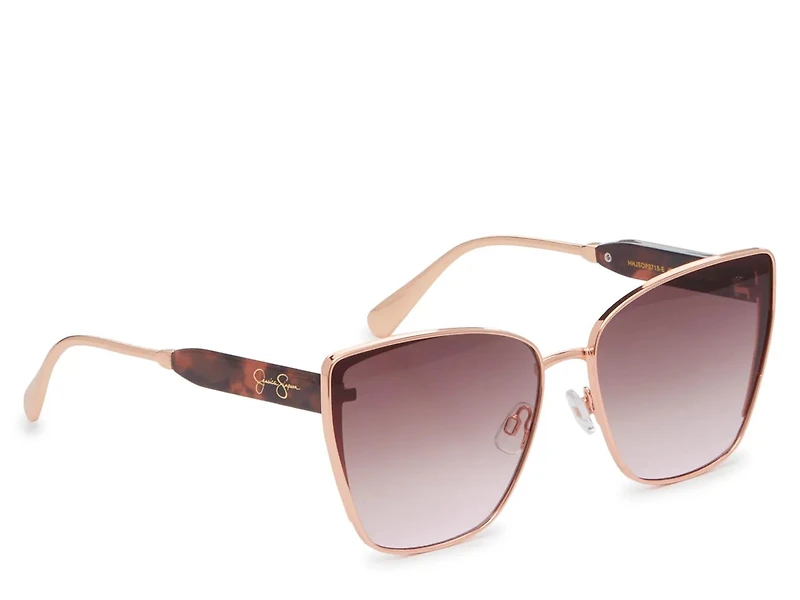 Cat-Eye Square Sunglasses