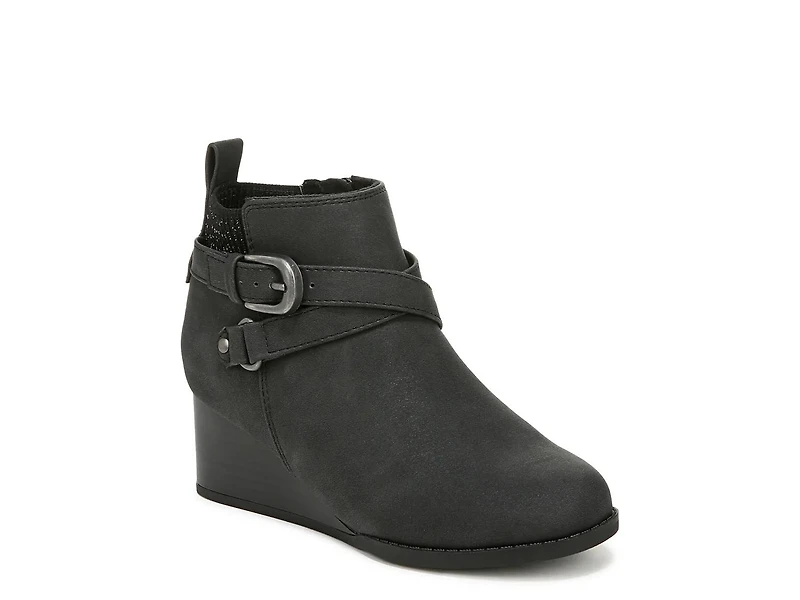 Posh Wedge Bootie