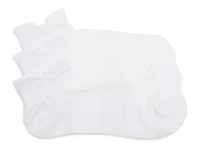 Cush Double Tab Men's No Show Socks - 3 Pack