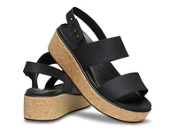 Brooklyn Low Wedge Sandal