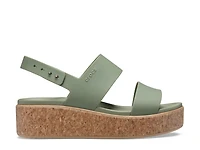 Brooklyn Low Wedge Sandal
