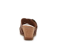 Teddie Wedge Sandal