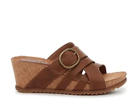 Teddie Wedge Sandal