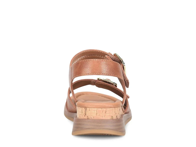 Magnolia Wedge Sandal