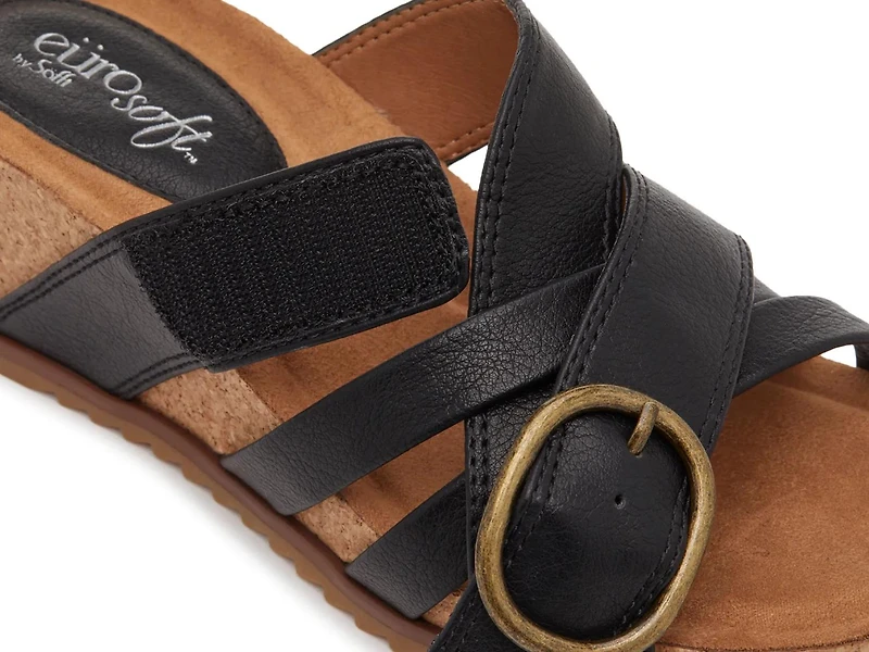 Teddie Wedge Sandal