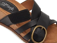 Teddie Wedge Sandal