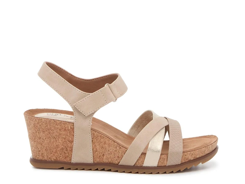 Talia Wedge Sandal