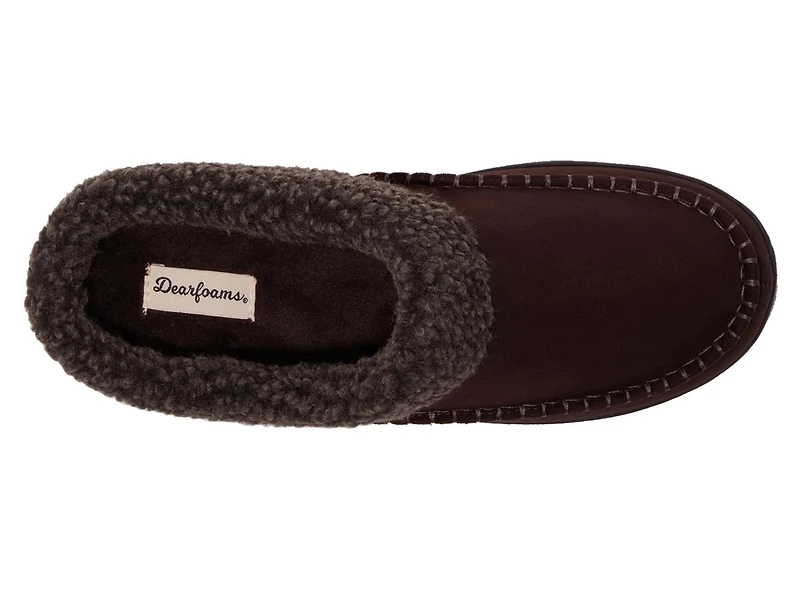 Marshall Berber Cuff Clog Slipper