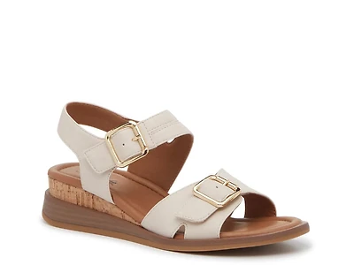 Magnolia Wedge Sandal