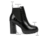 Foxy Platform Chelsea Boot